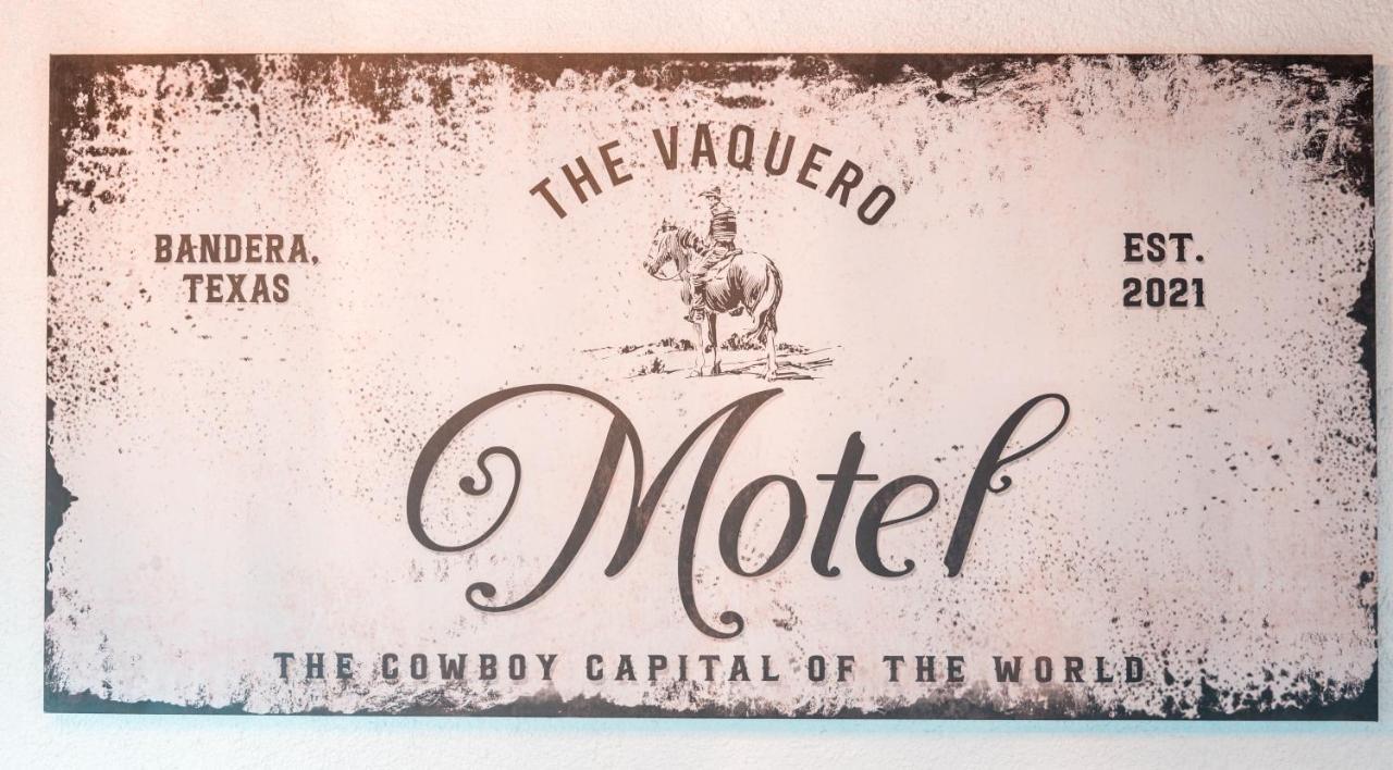 The Vaquero Motel Bandera Esterno foto